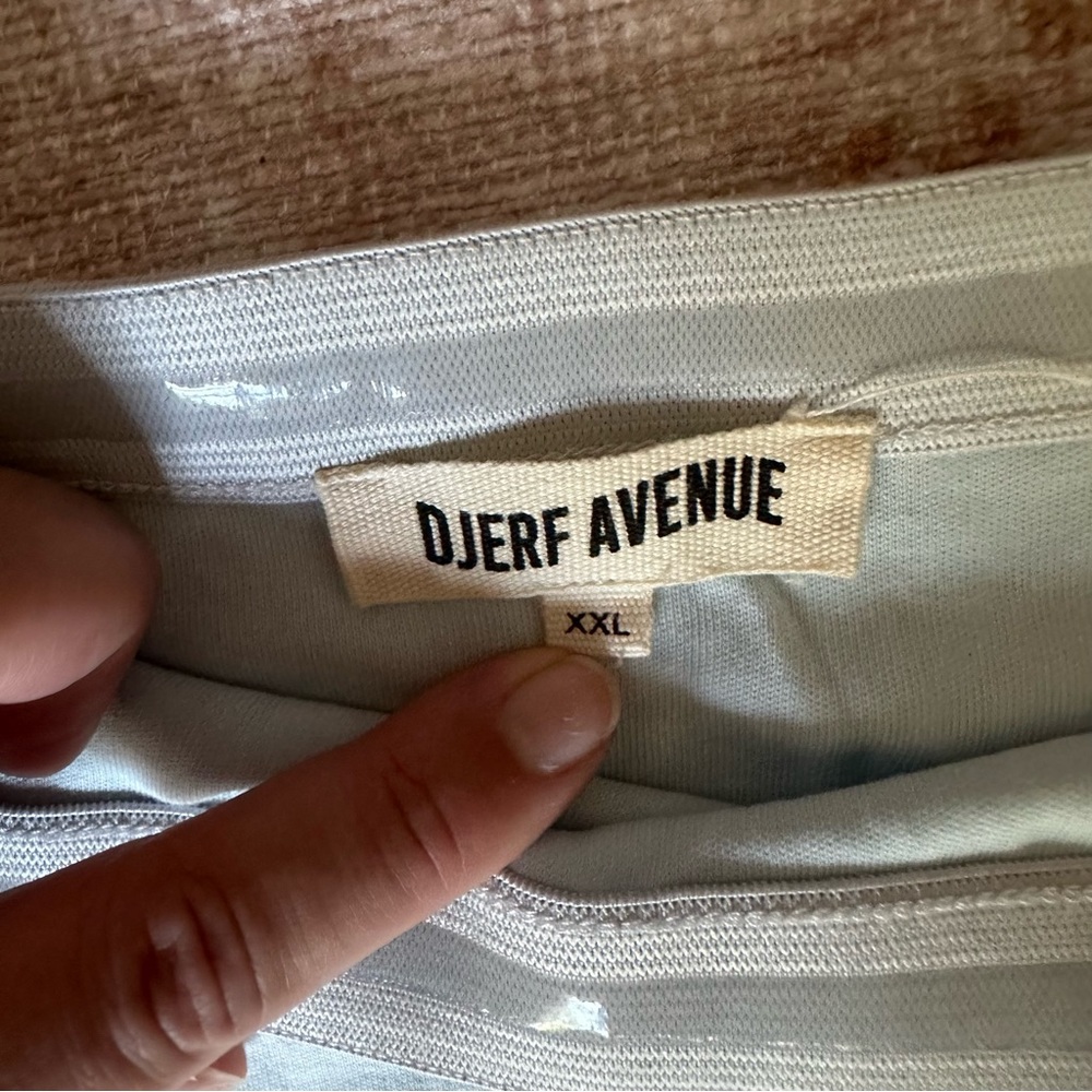 Baby Blue Djerf Avenue Tube Dress. Size XXL. Regular price 109 USD.